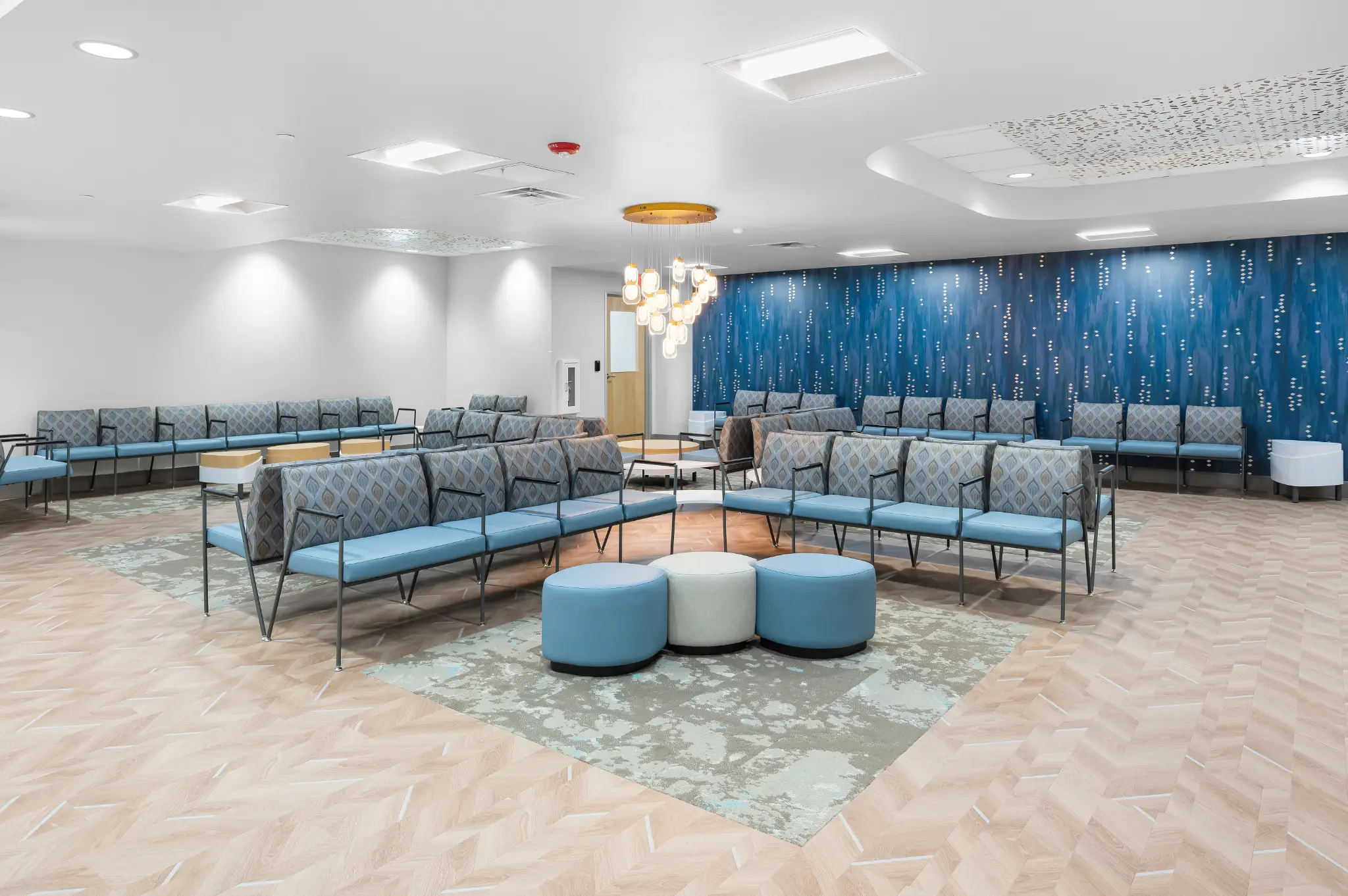 Medical facility modern waiting room, Northern Nevada